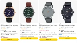 Casio Mens Watch at minimum 50% Discount