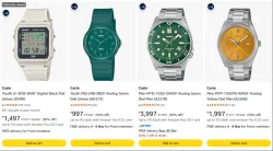 Casio Mens Watches at minimum 50% Discount