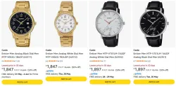 Casio Mens Watches Flat 50% Off
