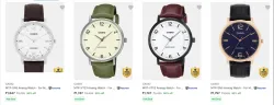 Casio Mens Wrist Watches at minimum 50% Discount