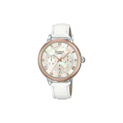 Casio Sheen Analog Mother of Pearl Dial Womens Watch