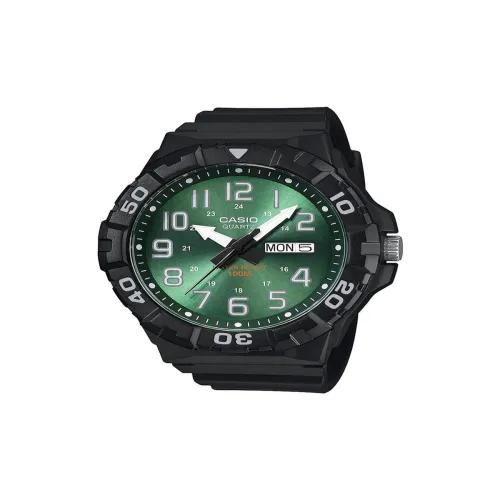 Image of CASIO Unisex Dial & Straps Analogue Date Aperture Watch A2490