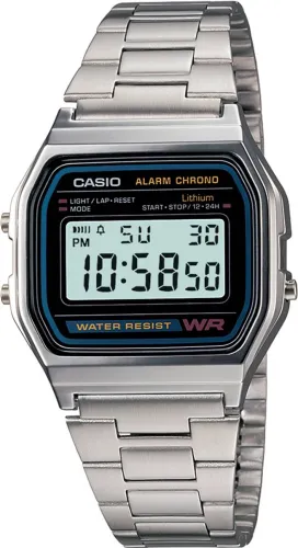 Image of CASIO Vintage A158WA-1DF Men's Digital Watch 