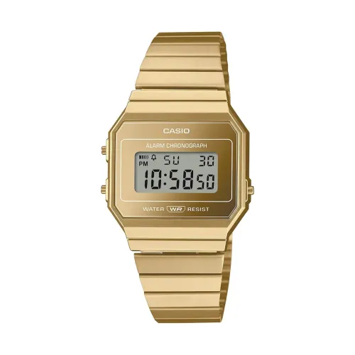 Image of Casio Vintage A700WEVG-9ADF Digital Gold Dial Unisex (D347)