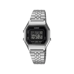 Casio Vintage LA680WA-1BDF Digital Black Dial Women