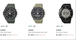 Casio Watch Minimum 40% Discount