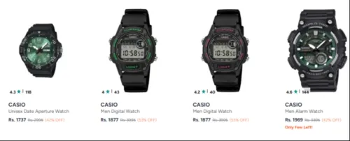 Image of Casio Watch up to 53% Discount