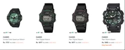 Casio Watch up to 53% Discount