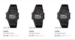 Casio Watches at up to 56% Discount