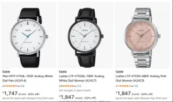 Casio watches up to 50% off