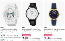 CASIO Watches Up to 60% Discount