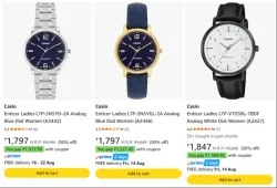 Casio Women's Watch at minimum 50% Discount