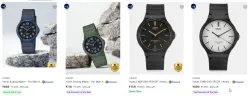 CASIO Wrist Watches at minimum 50% Discount