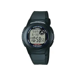Casio Youth Series Digital Grey Dial Mens Watch - F-200W-1AUDF(D027)