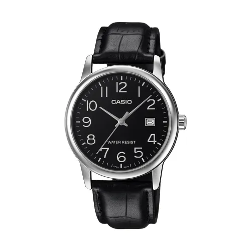 Image of Casio Enticer Men's Analog Black Dial Watch (MTP-V002L-1BUDF)