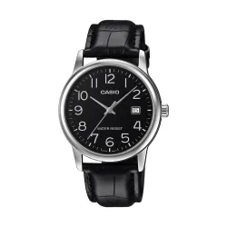 Casio Enticer Mens Analog Black Dial Watch (MTP-V002L-1BUDF)