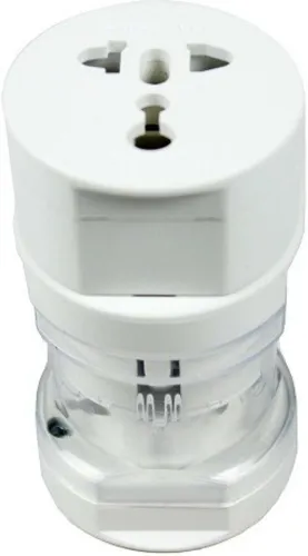 Image of Casotec 269078 Universal Worldwide Adaptor (White)