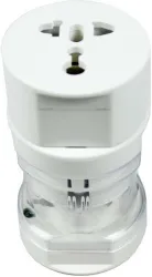 Casotec 269078 Universal Worldwide Adaptor (White)