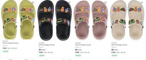 Image of Cassiey Women's Wedges at minimum 50% Discount