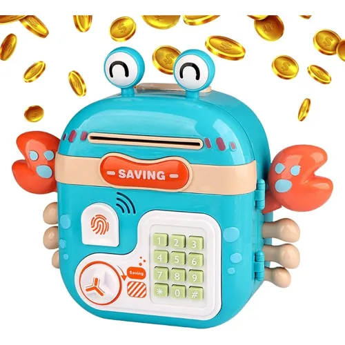 Image of CASSOWARY® Crab Shape Password Piggy Bank