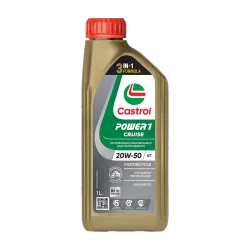 Castrol POWER1 CRUISE 20W-50 4T Engine Oil for High Performance Bikes |3-in-1 Synthetic Technology|BS VI Ready Full-Synt