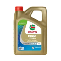 Castrol EDGE Hybrid 0W-16 Advanced Full Synthetic Engine Oil for Cars 3.5L