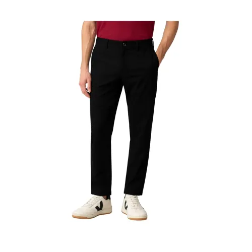 Image of Men's Casual Regular Fit Cotton Pants | Chinos | Trousers