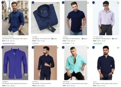 Casual Shirts at minimum 71% Discount