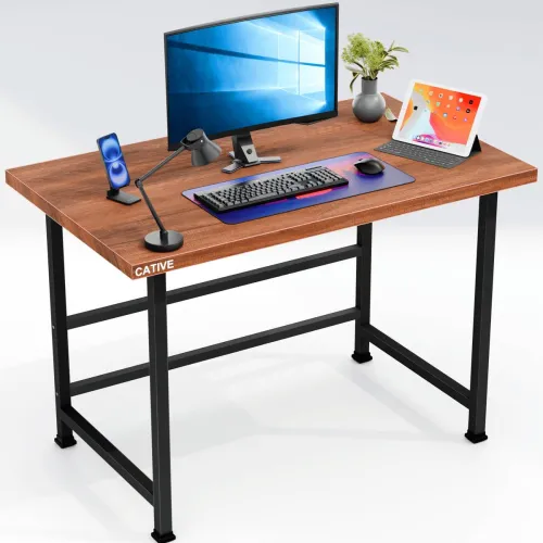 Image of CATIVE Engineered Wood Computer Desk  
