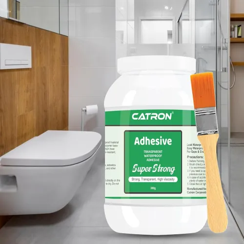 Image of Catron Waterproof 2 Crack Seal Agent StrongStrong Roof Water Leakage Solution,Transparent Waterproof Glue 600 gm with Br