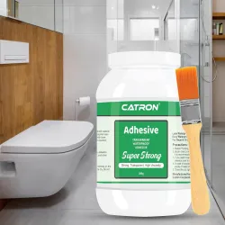 Catron Waterproof 2 Crack Seal Agent StrongStrong Roof Water Leakage Solution,Transparent Waterproof Glue 600 gm with Br