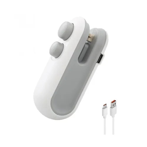 Image of CAVALO - Be Unique Portable Mini Sealing Machine, Handheld Sealer for Vacuum Food Packets, Snacks, Chips, Fresh Storage,