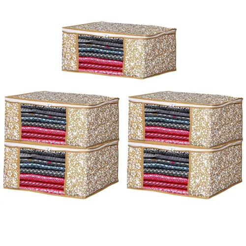 Image of CDMSaree Non-Woven Saree Storage Covers (Pack of 5)