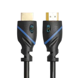 C & E 12 ft Male to Male -HDMI cable – 3.66 meter 4K HDMI cord (HDMI to HDMI cable @30Hz High Speed with Ethernet (Black