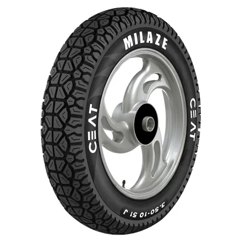 Image of Ceat Milaze 90/100-10 53J Tube-Type Scooter Tyre