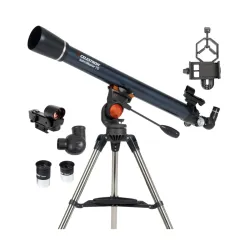 Celestron AstroMaster 70AZ Telescope with Smartphone Adapter