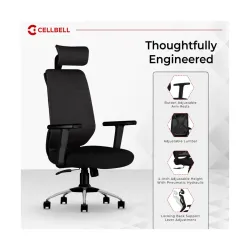 CELLBELL C190 Berlin High Back Ergonomic Mesh Office Chair