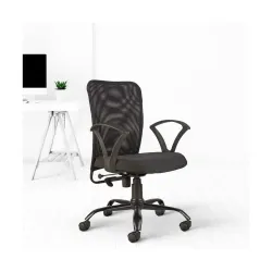 CELLBELL© Calisto C83 Mesh Mid-Back Ergonomic Office Chair/Revolving Computer Chair for Work from Home/Study