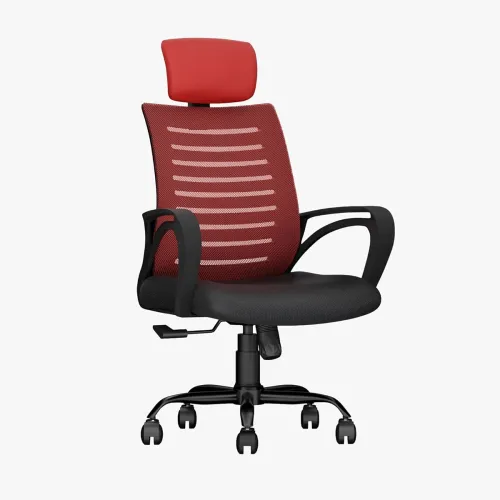 Image of CELLBELL Desire C104 Mesh High Back Ergonomic Office Chair - Adjustable Seat Height, Sturdy Metal Base, Revolving Study 