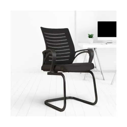 Image of CELLBELL Desire C104 Mesh Mid-Back Ergonomic Office Visitor Chair /Study Chair