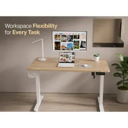 CELLBELL Ergolift Ergonomic Electric Height Adjustable Desk for Office & Work