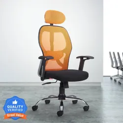 CELLBELL Taurus C100 Lite High Back Comfortable Mesh Office Arm Chair Â
