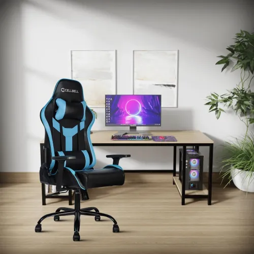 Image of CELLBELL Transformer Lite Gaming Chair Multi-Functional Ergonomic, Premium Leatherette Chair 