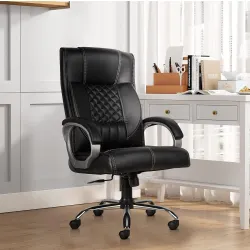 CELLBELL Vega Ergonomic High Back Leatherette Boss Chair