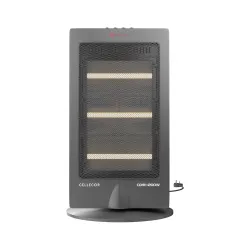 CELLECOR COHH Room Heater | 3 Halogen Tubes | Quick Heating - Grey
