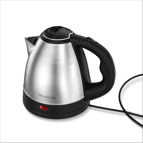 Image of Cellecor Electric CEK15 QUICKBOIL Auto-Shut Off Electric Kettle (1.5 L, Bla