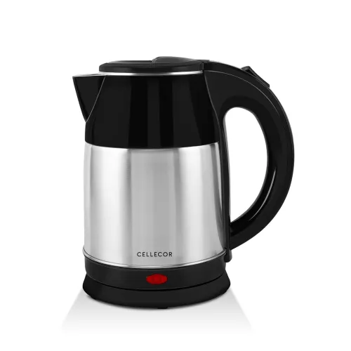 Image of Cellecor Electric CEK18 PowerBoil Auto-Shut Off Electric Kettle (1.8 L, Black)