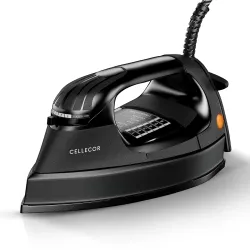 Cellecor CDIHW10-BK Glide 1000W Heating Power Heavy Electric Dry Iron (Black)