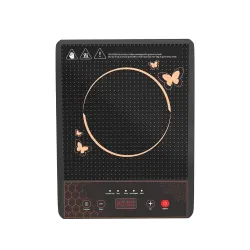 CELLECOR ICT02CE 2000 Watts Induction Cooktop with Auto-Switch Off | 5 Preset Modes | Soft Push Button Control | Overheat Protection | Frameless Operation | Easy-to-Clean- Surface |1-Year Wa...
