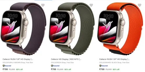 Image of cellecor smartwatch Starting at ₹799